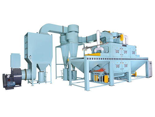 减震支座自动喷砂机