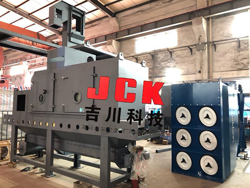 刹车片自动喷砂机