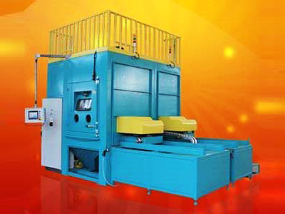 低压铸造模具喷砂机