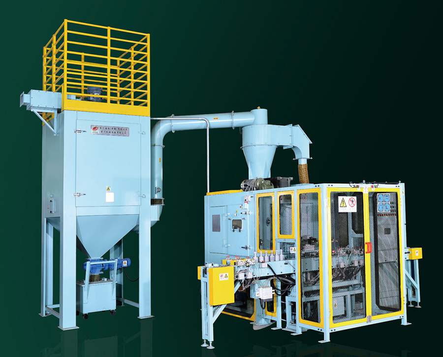 喷丸设备抛丸机高清图