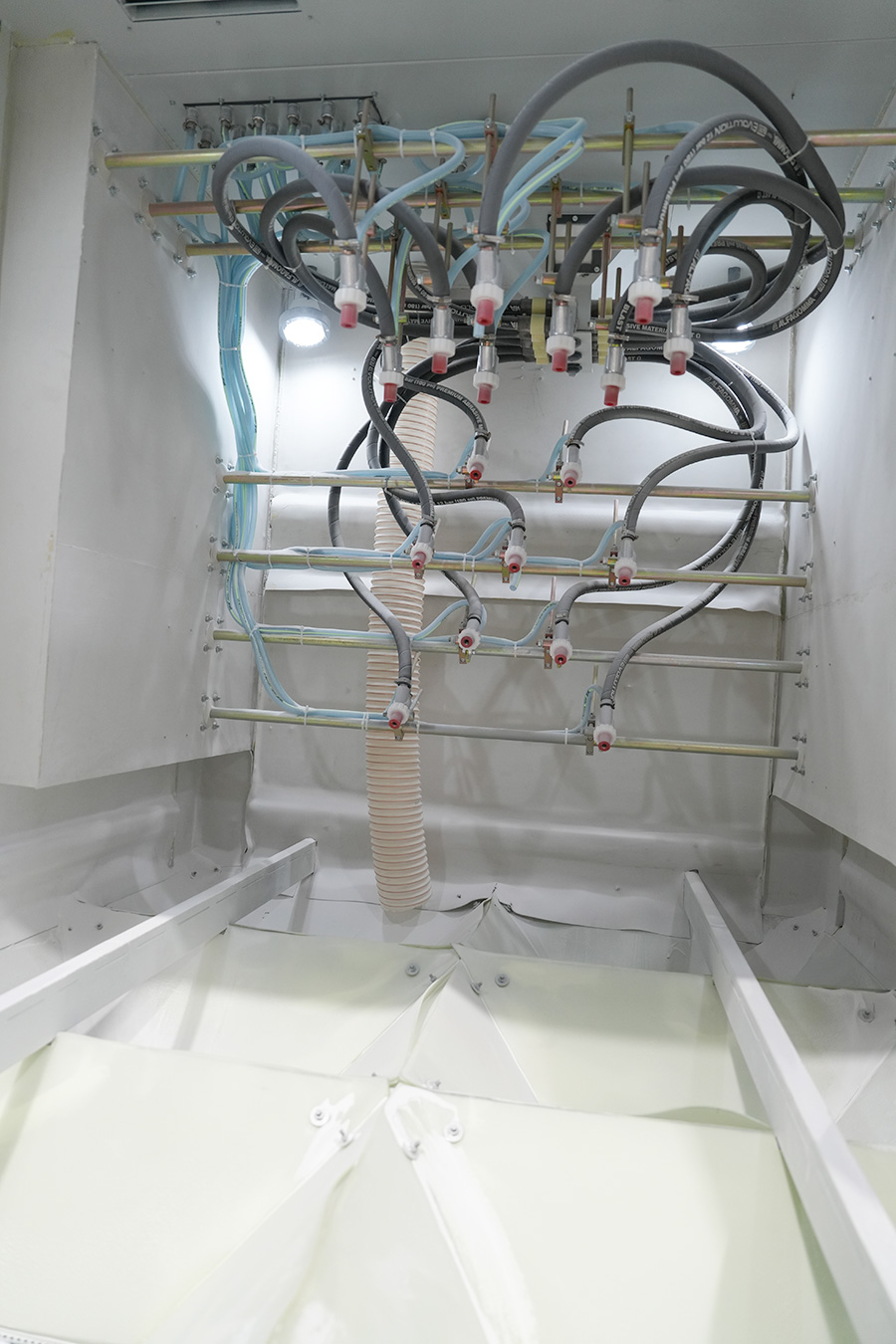 自动喷砂机图操作