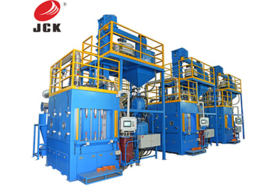 转台式自动喷砂机