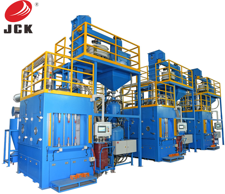 自动喷砂机图片