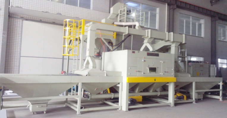 钢板全自动喷丸清理机