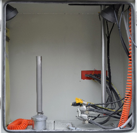 转台式数控自动喷砂机