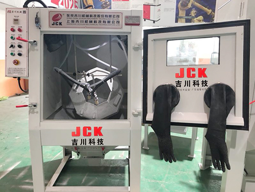 正面滚筒式喷砂机 JCK-1010D