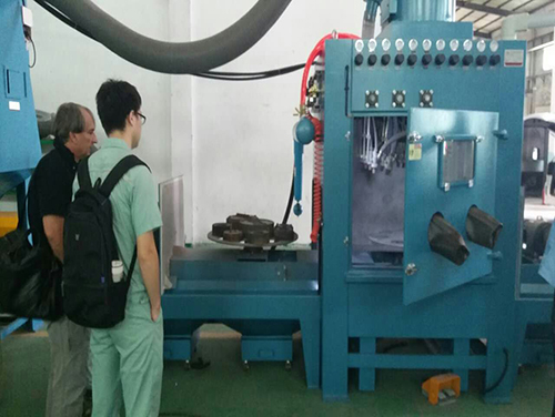 铝挤压模具专用喷砂机